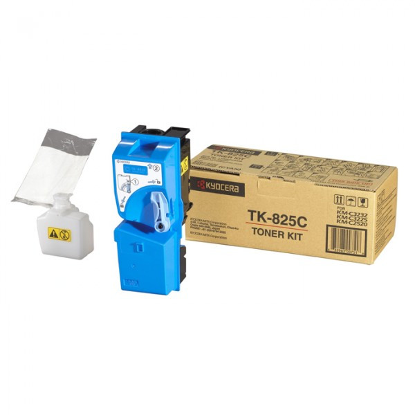 Kyocera TK-825C cyan toner (original Kyocera) 1T02FZCEU0 079035 - 1