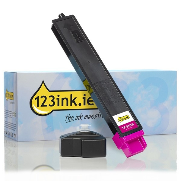 Kyocera TK-8315M magenta toner (123ink version) 1T02MVBNL0C 079401 - 1