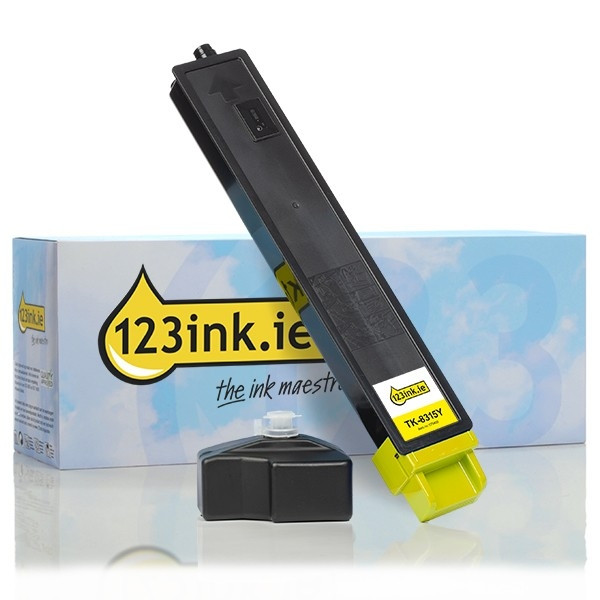 Kyocera TK-8315Y yellow toner (123ink version) 1T02MVANL0C 079403 - 1