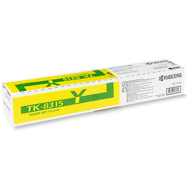 Kyocera TK-8315Y yellow toner (original Kyocera) 1T02MVANL0 079402 - 1