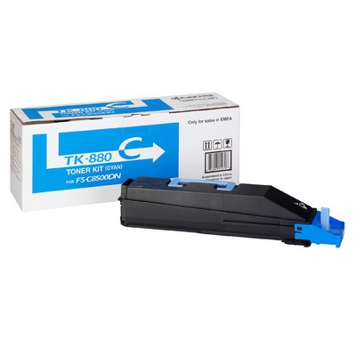 Kyocera TK-880C cyan toner (original Kyocera) 1T02KACNL0 079296 - 1