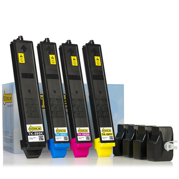 Kyocera TK-895 series toner 4-pack (123ink version)  130256 - 1