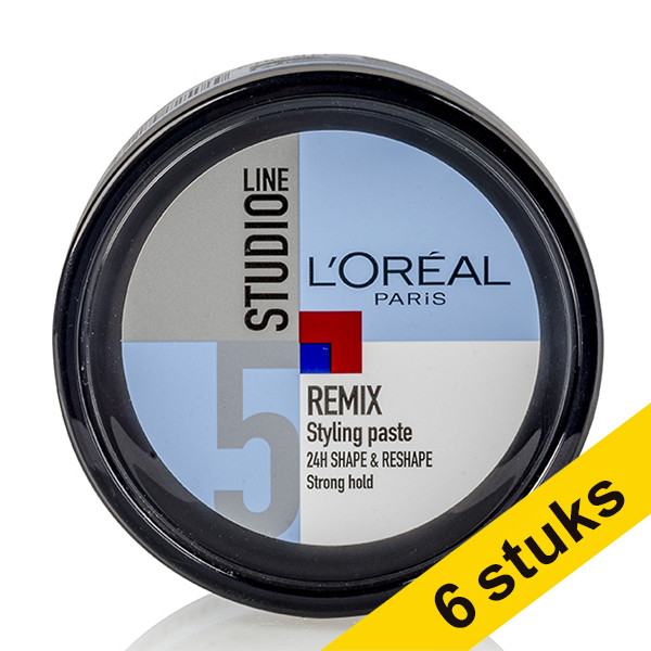 L'Oreal Studio Line Remix fiber paste, 150ml (6-pack)  SLO00157 - 1