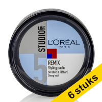 L'Oreal Studio Line Remix fiber paste, 150ml (6-pack)  SLO00157