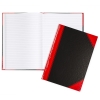 Landré red/black A4 lined notebook, 96 sheets