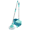 Leifheit Clean Twist Disc mop set on wheels