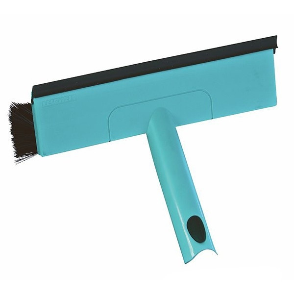 Leifheit window wiper with brush (28cm) and telescopic handle (110cm - 190cm)  SLE00057 - 1