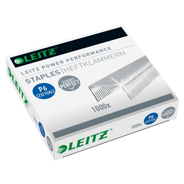 Leitz 23/15XL Power Performance P6 staples (1000-pack) 55790000 211422 - 1