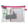 Leitz 4025 WOW pink water-resistant bag, medium 40250023 226342 - 2