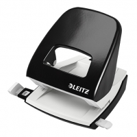 Leitz 5008 black 2-hole punch, 3mm (30-sheets) 50080095 202758