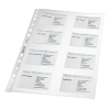 Leitz A4 Premium plastic pocket for business cards (10-pack)