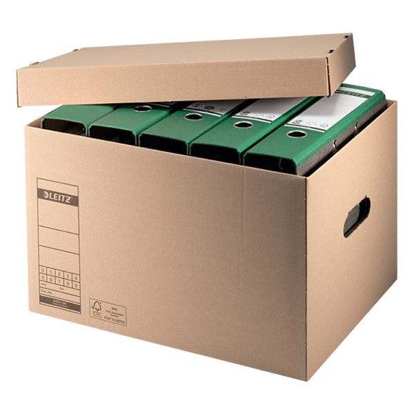 Leitz A4 archive and transport box, 455mm x 275mm x 340mm (10-pack) 60810000 203854 - 2