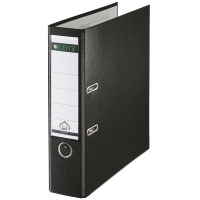 Leitz A4 lever arch file | Leitz 1010 plastic | black 80mm 10105095 202926