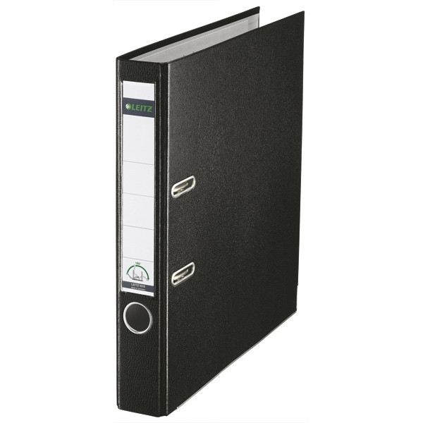 Leitz A4 lever arch file | Leitz 1015 plastic | black 50mm 10155095 202944 - 1