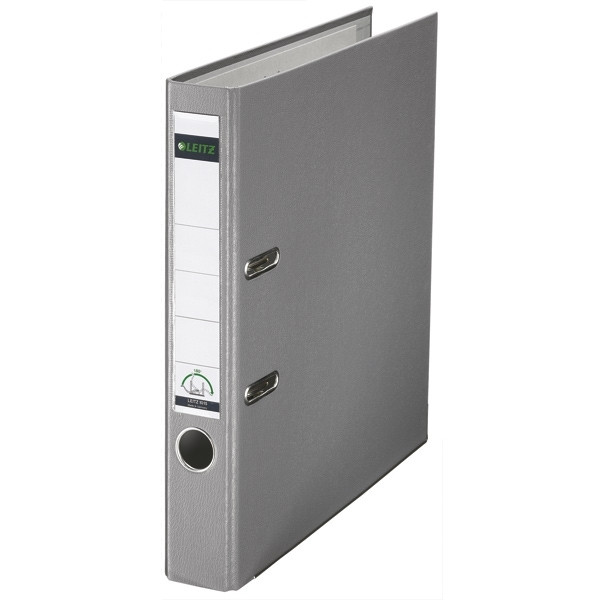 Leitz A4 lever arch file | Leitz 1015 plastic | grey 50mm 10155085 202942 - 1