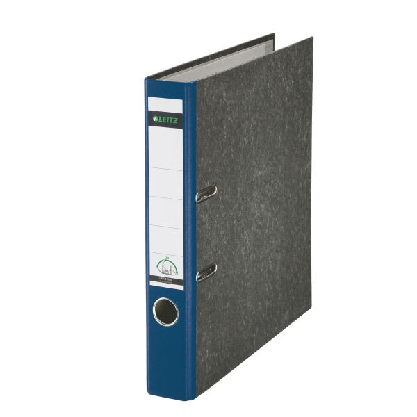 Leitz A4 lever arch file | Leitz 1050 cardboard | blue 50mm 10505035 202508 - 1