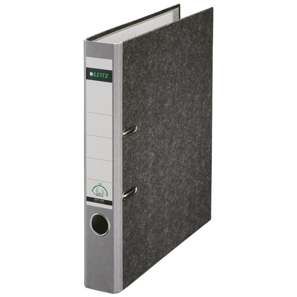 Leitz A4 lever arch file | Leitz 1050 cardboard | grey 50mm 10505085 211460 - 1