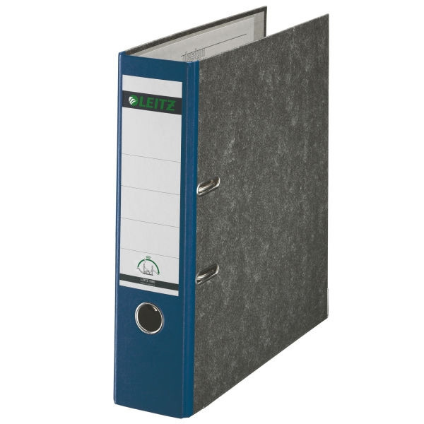 Leitz A4 lever arch file | Leitz 1080 cardboard | blue 80mm 10805035 202502 - 1