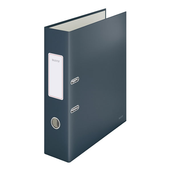 Leitz A4 lever arch file | Leitz Cozy 180° | velvet grey soft touch 80mm 10610089 226358 - 1