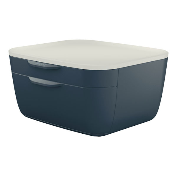 Leitz Cozy velvet grey drawer unit (2 drawers) 53570089 226411 - 1