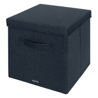 Leitz Fabric large dark grey storage box (2-pack) 61450089 202505