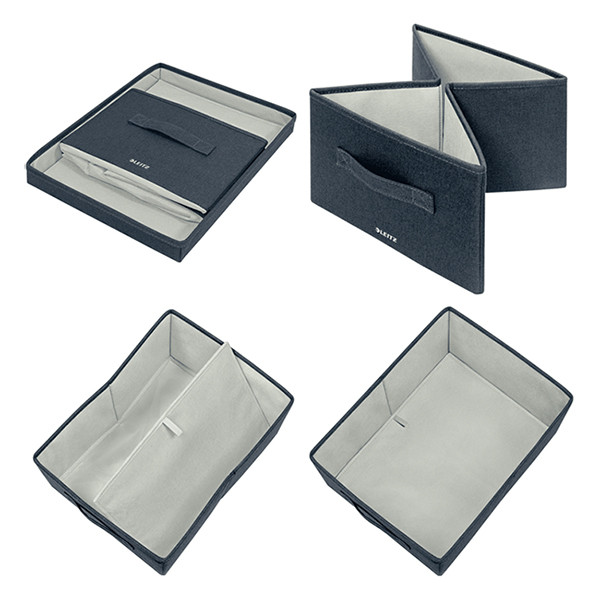 Leitz Fabric medium dark grey storage box (2-pack) 61440089 202503 - 4