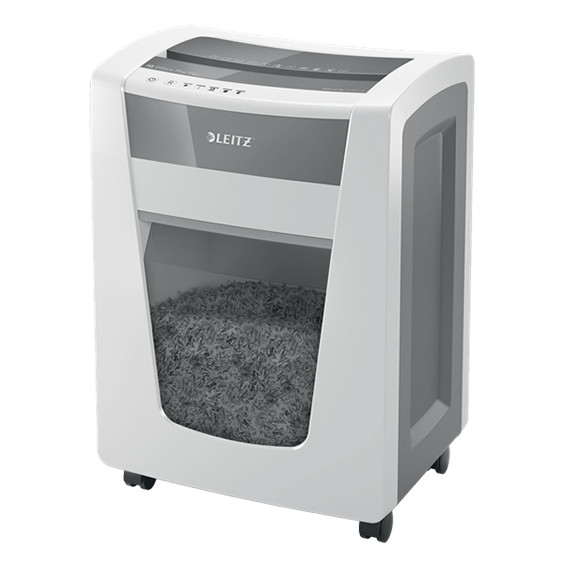 Leitz IQ Office Pro white fine micro-cut paper shredder 80100000 226121 - 1