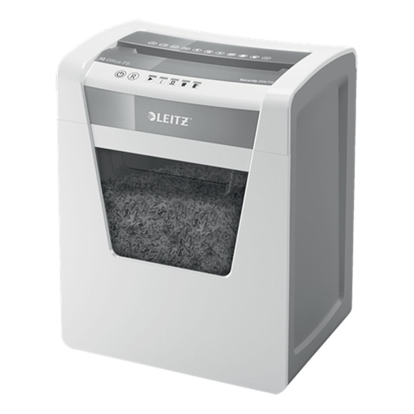 Leitz IQ Office white micro-cut paper shredder 80020000 226115 - 1