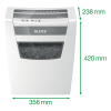 P4 paper shredder | Leitz IQ Home Office cross-cut 226120 P4 paper shredder | Leitz IQ Home Office cross-cut 226120 - 4