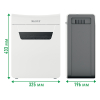 P4 paper shredder | Leitz IQ Protect Premium 8X cross-cut 226557 P4 paper shredder | Leitz IQ Protect Premium 8X cross-cut 226557 - 4