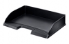 Leitz Plus black landscape letter tray