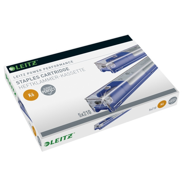 Leitz Power Performance K6 staples (5 x 210-pack) 55910000 211424 - 1