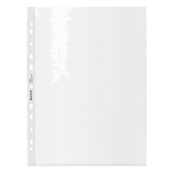 Leitz Recycle transparent A4 plastic pockets with 11 holes, 100 micron (25-pack) 47913003 226495 - 1