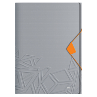 Leitz Urban Chic dark grey plastic 3-flap folder 46490088 226541