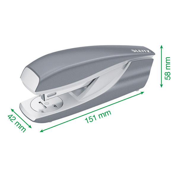 Leitz WOW NeXXt metallic yellow stapler 55021016 226258 - 3