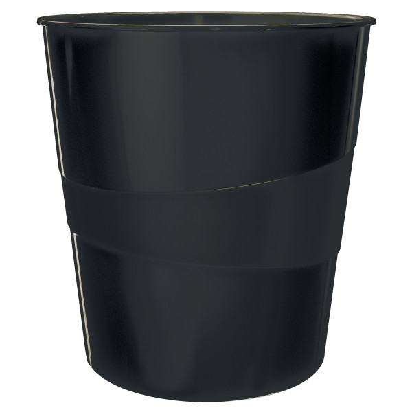 Leitz WOW black wastepaper bin 52781095 226275 - 1