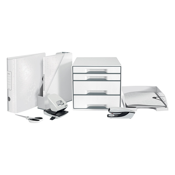 Leitz WOW grey/white drawer unit (4 drawers) 52132001 226053 - 5