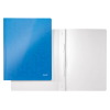 Leitz WOW metallic blue quotation folder