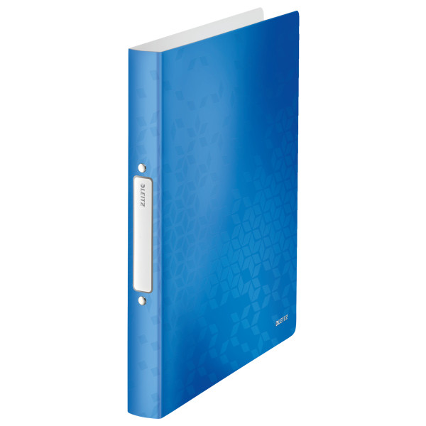 Leitz WOW metallic blue ring binder with 2 O-rings, 32mm 42570036 211731 - 1