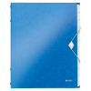 Leitz WOW metallic blue sorting folder with 12 tabs 46340036 211896 - 1