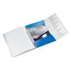 Leitz WOW metallic blue sorting folder with 12 tabs 46340036 211896 - 2