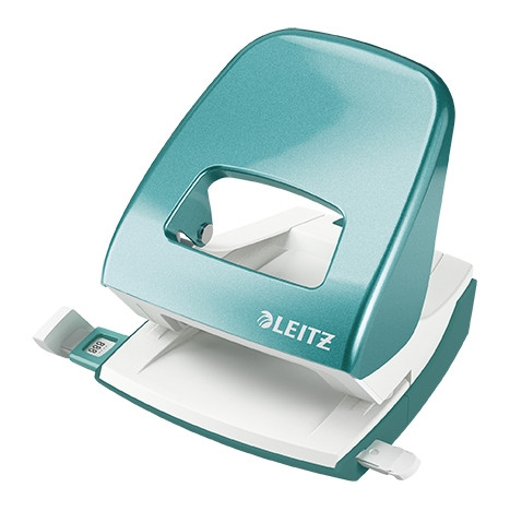 Leitz WOW metallic ice blue 2-hole punch, 3mm (30-sheets) 50081051 211796 - 1