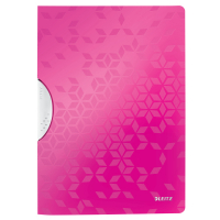 Leitz WOW metallic pink A4 clip folder 41850023 211901