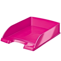 Leitz WOW metallic pink letter tray (5 pack)