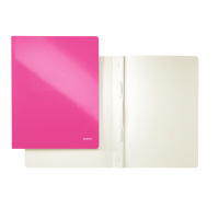 Leitz WOW metallic pink quotation folder (10-pack)