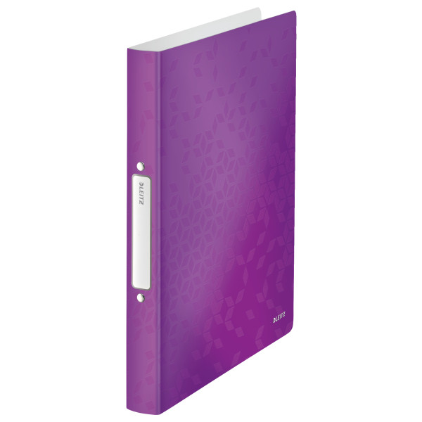 Leitz WOW metallic purple ring binder with 2 O-rings (32mm) 42570062 211805 - 1