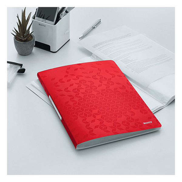 Leitz WOW red display folder (20-pages) 46320026 227649 - 2