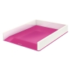 Leitz WOW white/pink letter tray