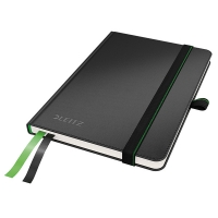 Leitz black A6 checked writing pad 96g, 80 sheets 44790095 211560