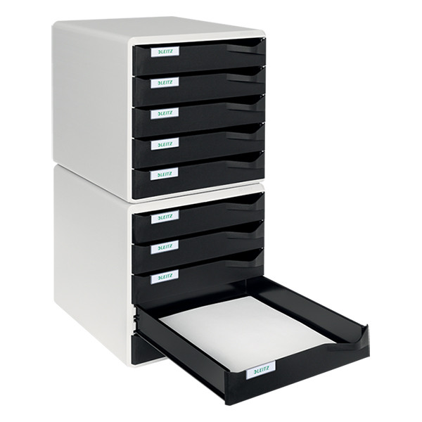 Leitz black drawer unit (5 drawers) 52800095 211212 - 3